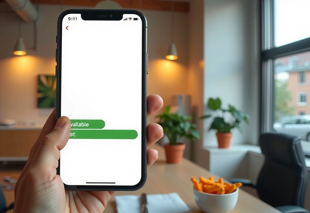 Rezervace na mobilním zařízení